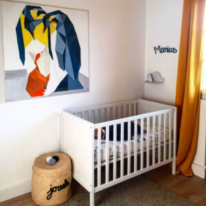 Corbeilles déco chambre enfant rangement jouet