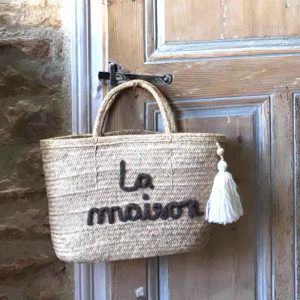 Sac panier Lyon message personnalisation