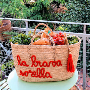 Sac panier Lyon personnalisation panier sur demande