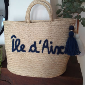 Sac panier personnalisé Ile d'Aix