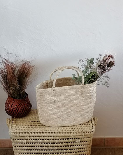 Fleurs séchées deco sacs paniers Lyon