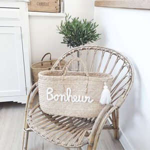 Sac panier Lyon personnalisation bonheur