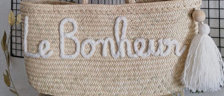 Sac panier Lyon bonheur