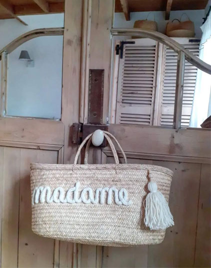 Sac panier madame